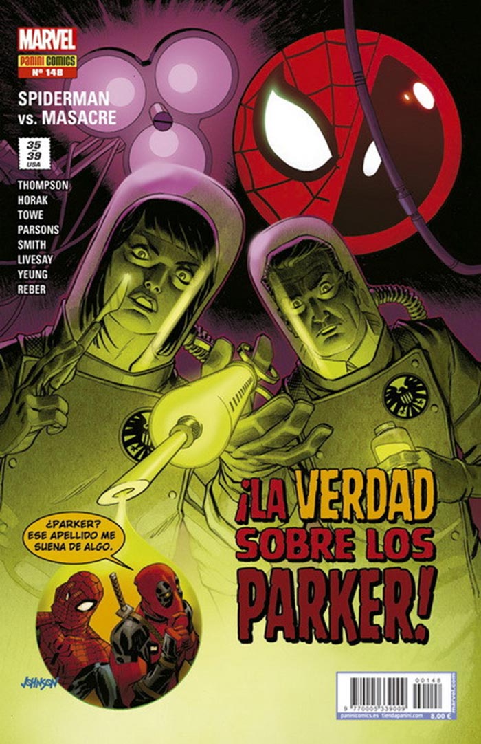 portada de el asombroso spiderman 148 (marvel - panini cómics)