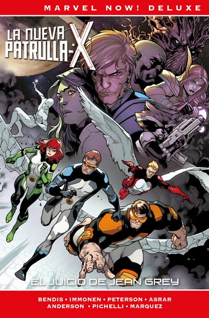 Portada de La Nueva Patrulla-X: El juicio de Jean Grey (Marvel - Panini Cómics) Portada de La Nueva Patrulla-X: El juicio de Jean Grey (Marvel - Panini Cómics)