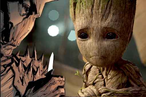 groot es punk en el reboot de los guardianes de la galaxia