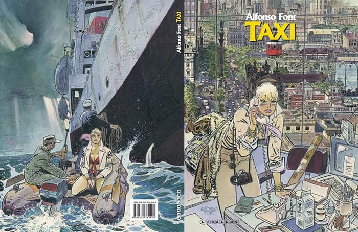 Taxi, de Alfonso Font (Planeta Cómic) Taxi, de Alfonso Font (Planeta Cómic)