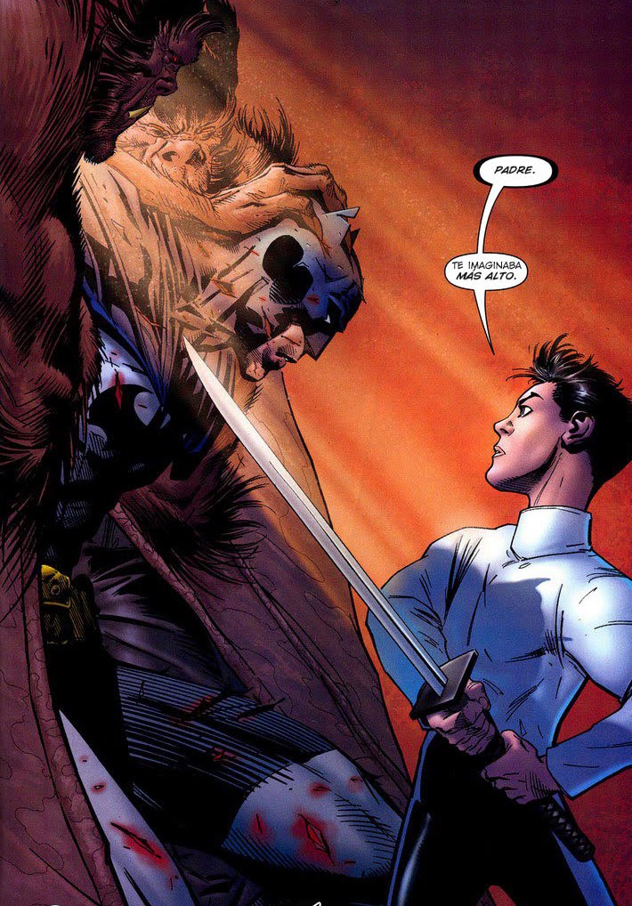 Batman e hijo viñeta