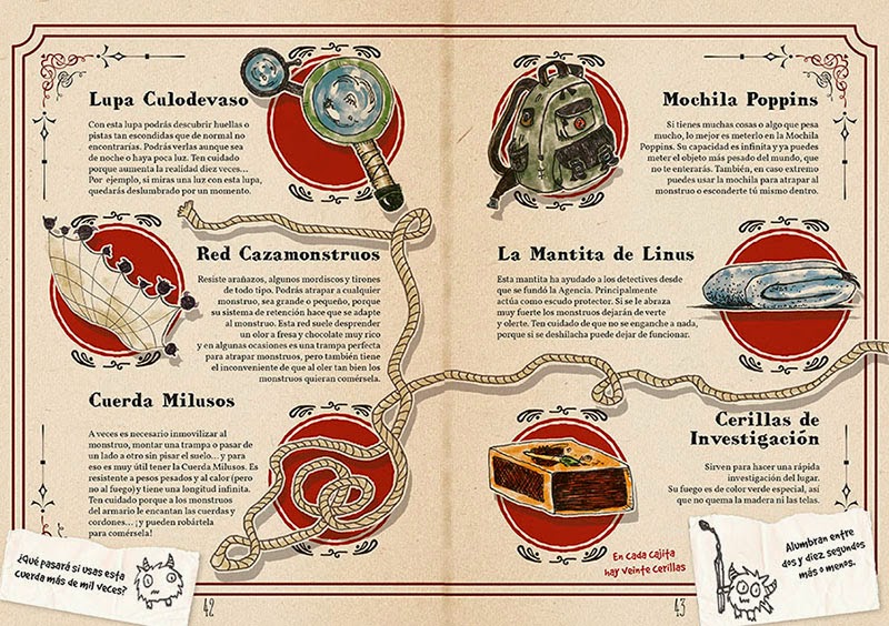 Pequenos detectives de monstruos