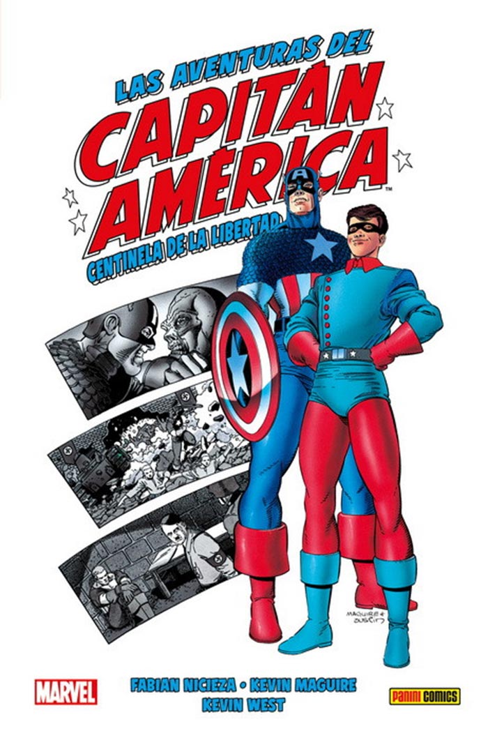 las aventuras del capitán américa (marvel - panini cómics)