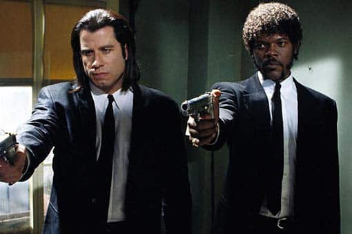 Samuel L. Jackson y John Travolta pulp fiction