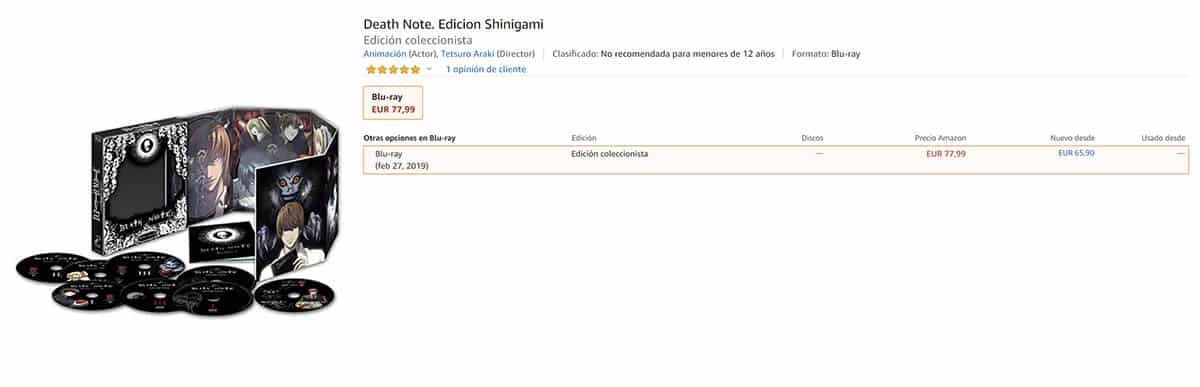 death note. edición shinigami