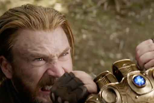 capitán américa sería el único capaz de manejar el guantelete del infinito