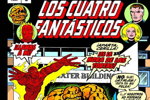 los 4 fantásticos: cuando los titanes chocan (marvel - panini cómics)