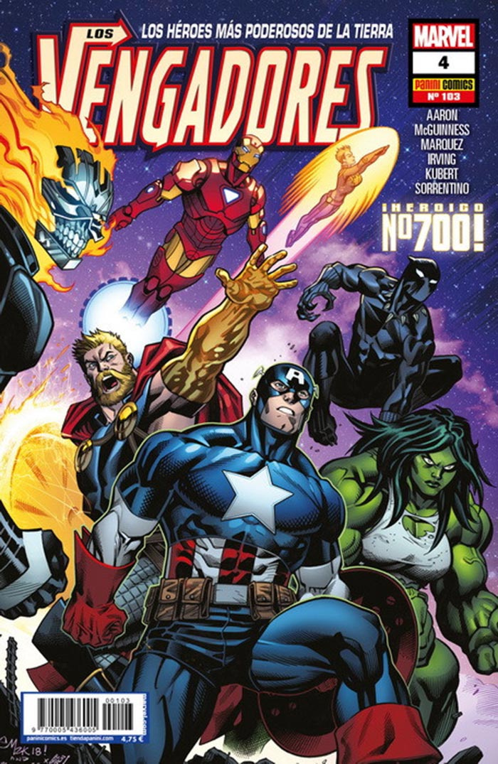Los Vengadores 4 (Marvel - Panini Cómics) los vengadores 4 (marvel - panini cómics)