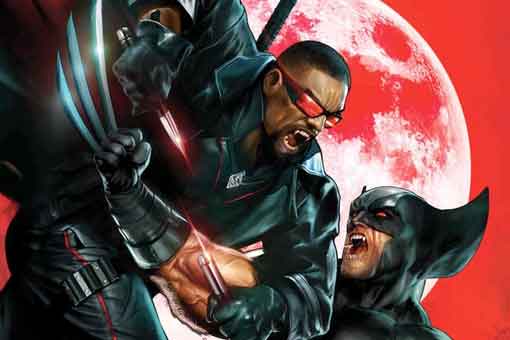 Wolverine y Blade luchan para decidir quién es el más mortal de Marvel