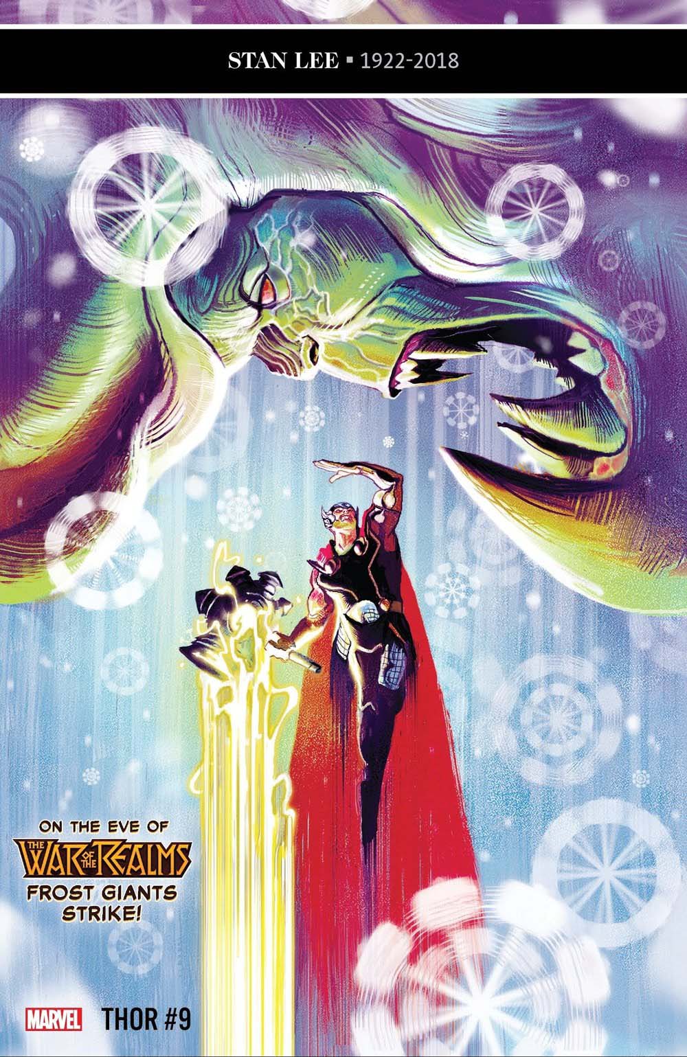 Marvel Portada THOR #8 jason Aaron marvel portada thor #8 jason aaron