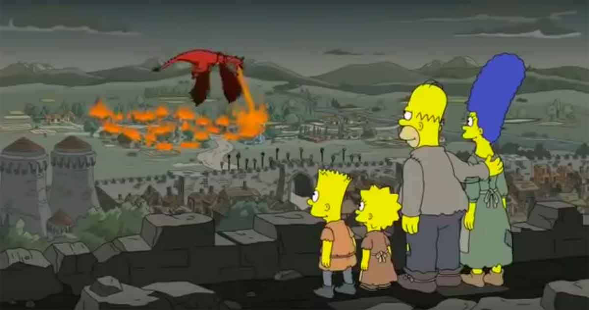 los simpson predijeron lo que ocurre en juego de tronos