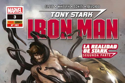 portada marvel iron man n3 la realidad de stark parte ii