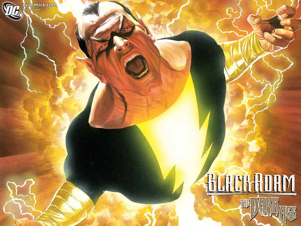BLACK ADAM ¿Será realmente un villano en su película? black adam dc comics