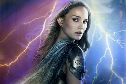 espectacular fan art de natalie portman como thor
