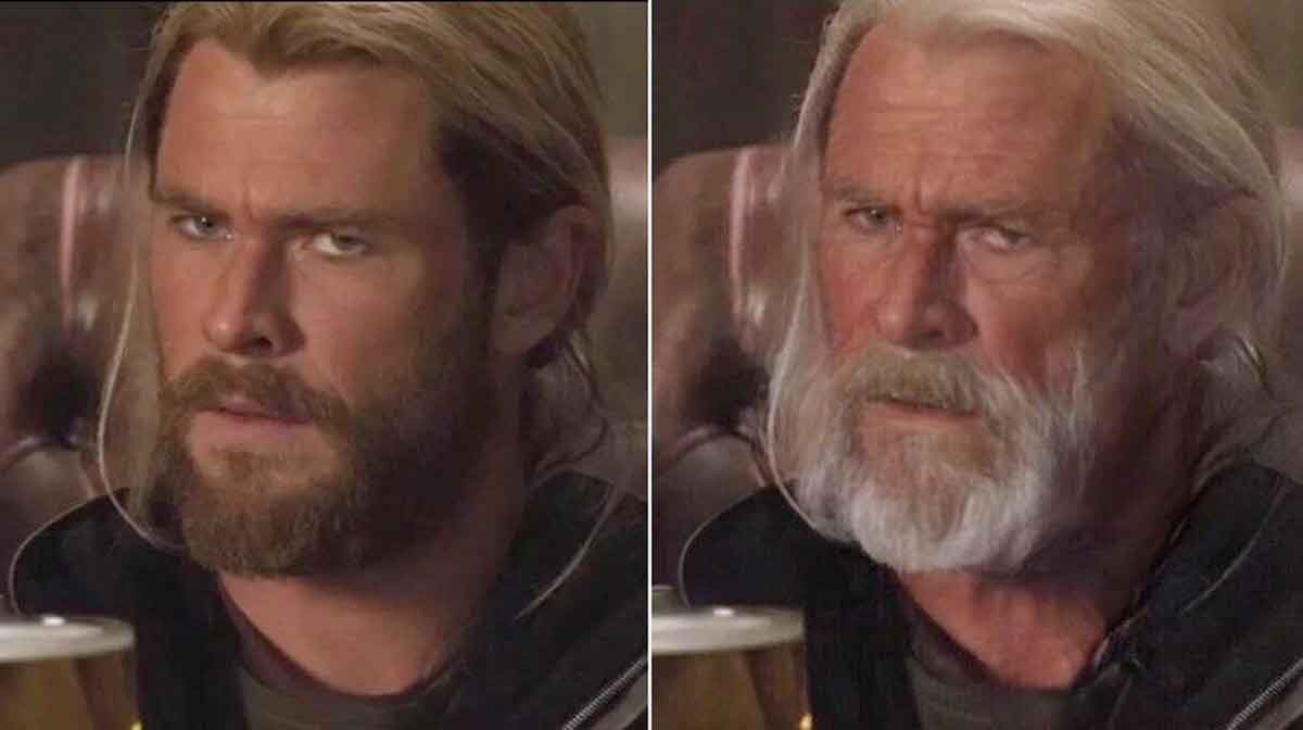 así serían los vengadores de viejos | faceapp