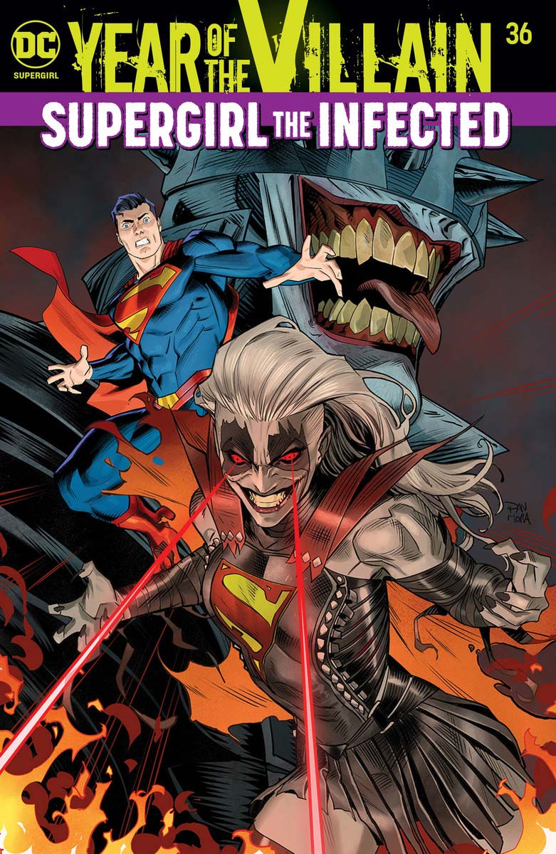 supergirl evil infected comic cover