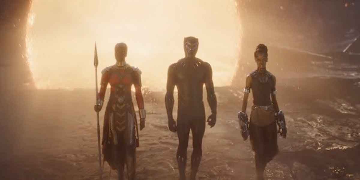 motivo por el que black panther fue le primero en atravesar los portales