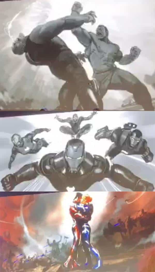 concept art vengadores endgame
