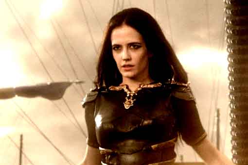 espectacular fan art de eva green como una villana de marvel