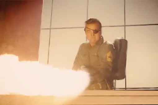 Leonardo DiCaprio tuvo miedo del lanzallamas en la película de Tarantino