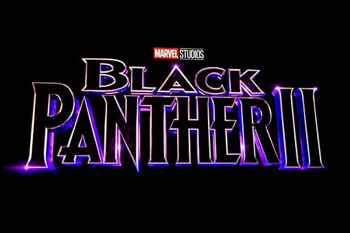 logo marvel black panther 2