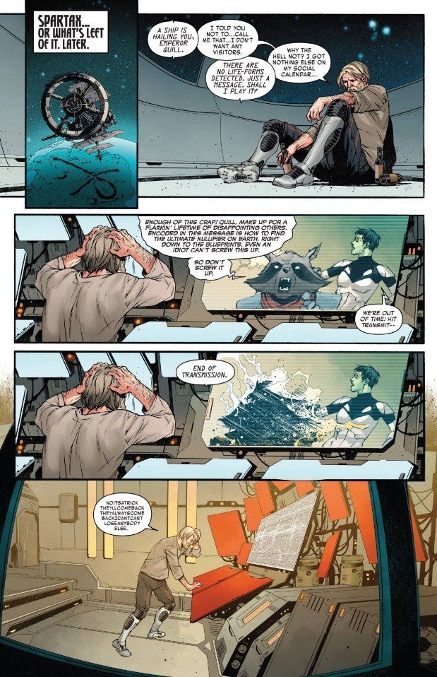 old man quill guardianes de la galaxia