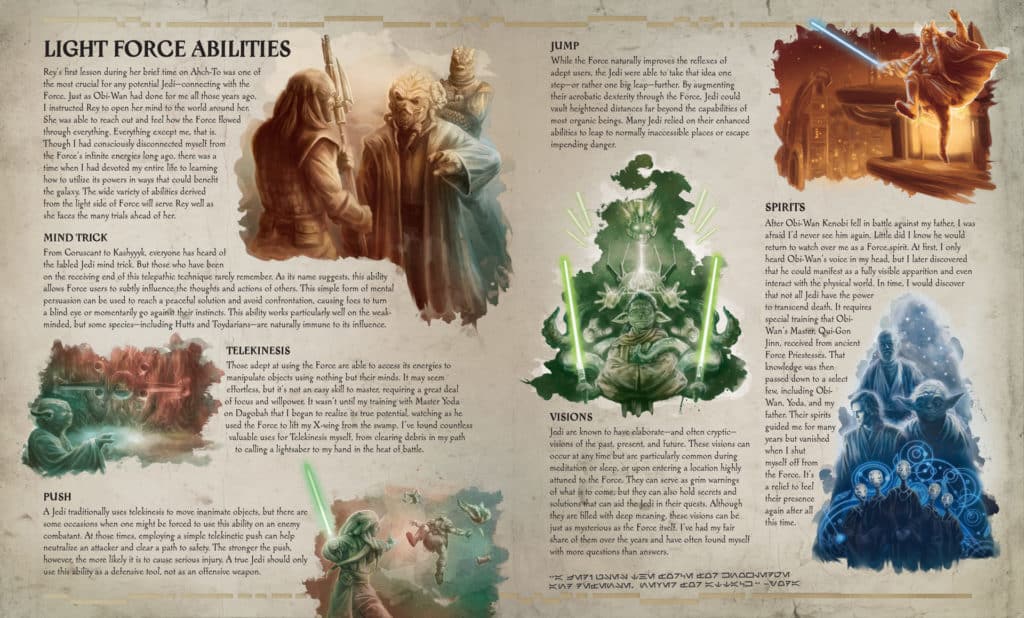 secrets of the jedi force abilities