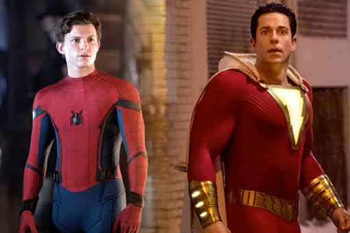 eliminaron una escena de spider-man que se parecía a otra de shazam