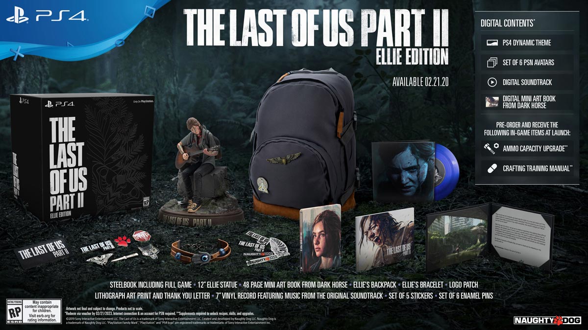 THE LAST OF US PART II Ellie edition