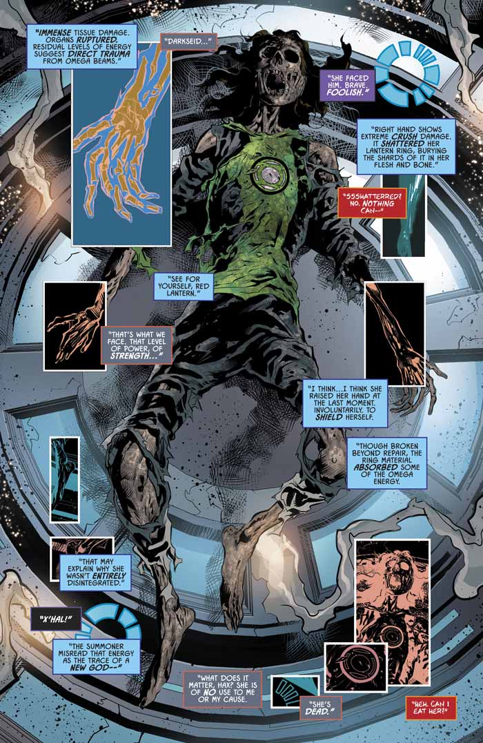 muerte de jessica cruz green lantern