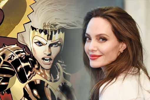 filtran la primera imagen de angelina jolie en los eternos (spoilers)