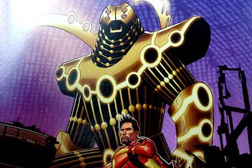 iron man obtiene la armadura más descomunal del universo marvel