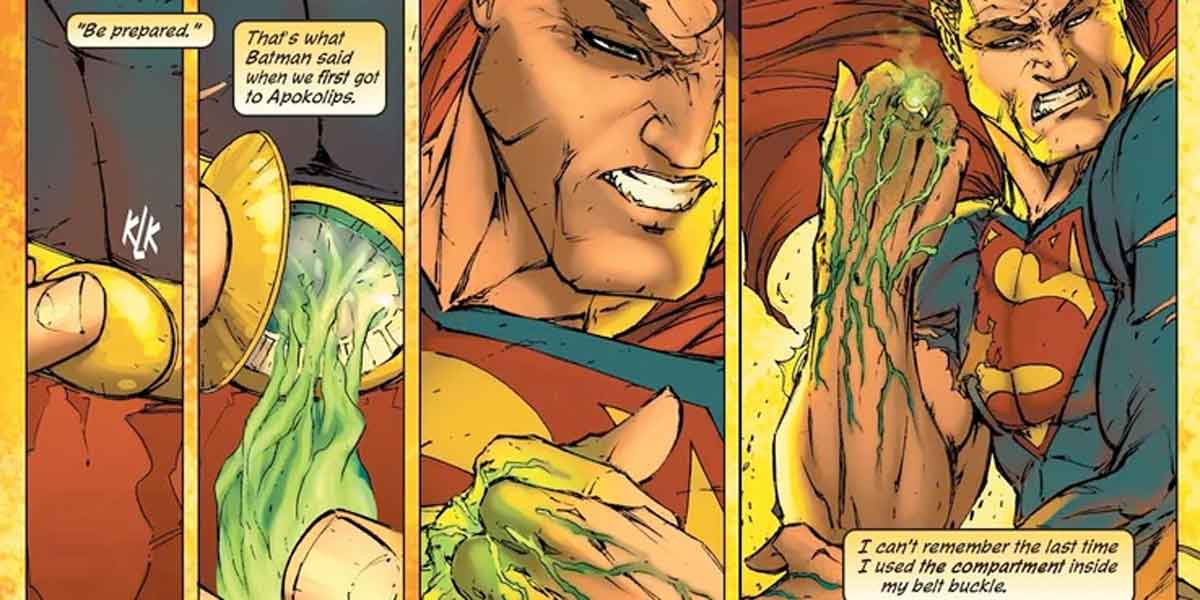 superman: es sorprendente lo que tiene en la hebilla de su cinturón