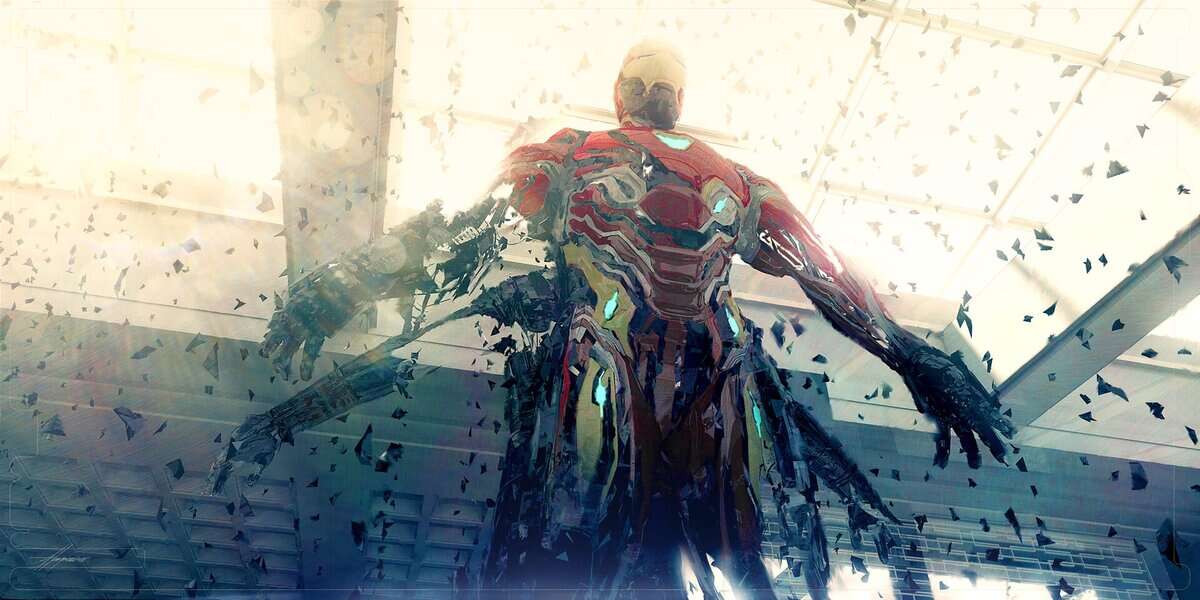 concept art Vengadores: endgame