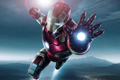 espectacular estatua dedicada a iron man en italia