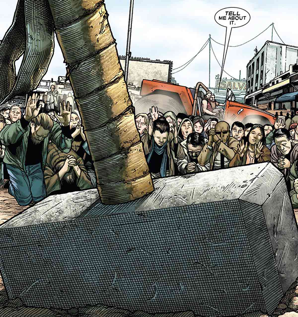 Revelado el nuevo Thor del futuro alternativo de Old Man Logan