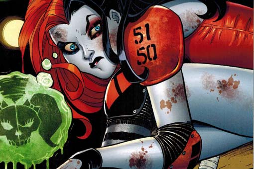 Harley Quinn Roller Derbi