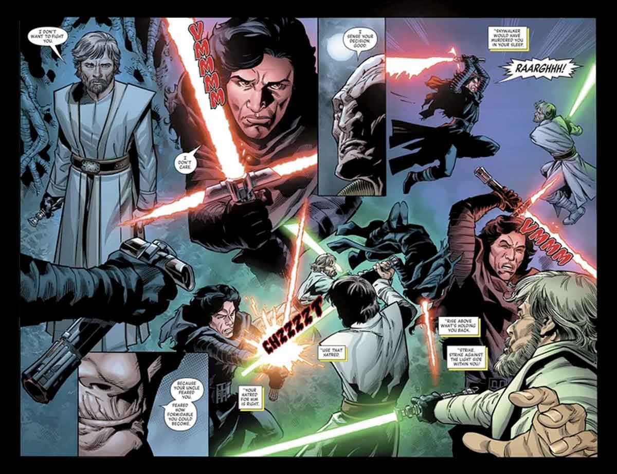 Star Wars: Snoke utilizó a Luke Skywalker para corromper a Kylo Ren