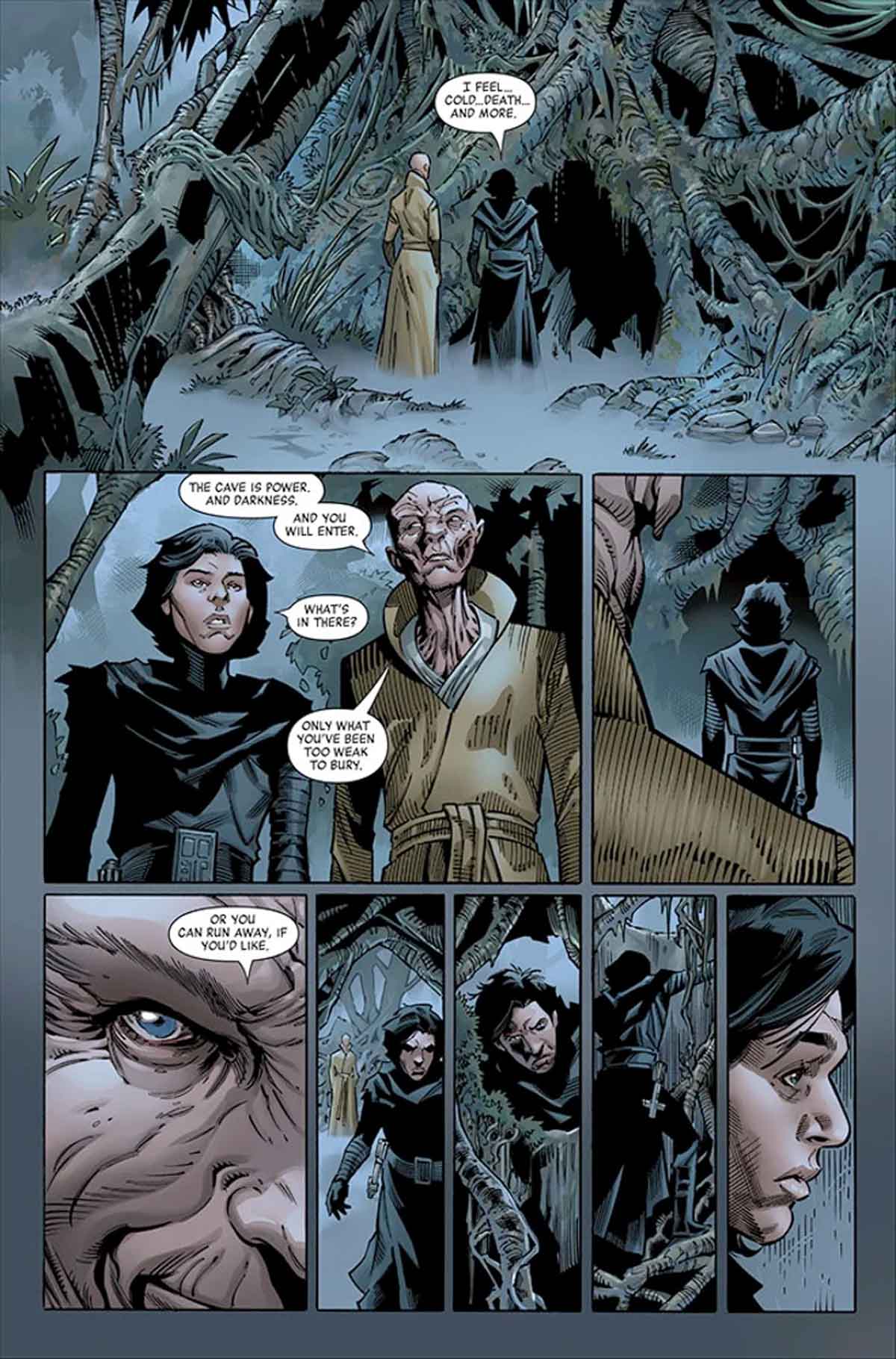 Star Wars: Snoke utilizó a Luke Skywalker para corromper a Kylo Ren