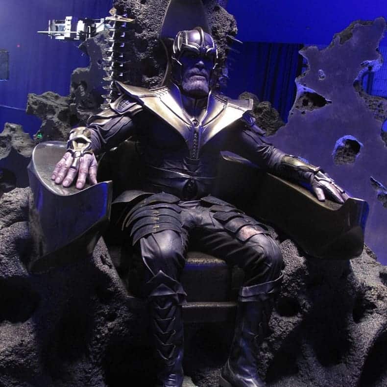Los vengadores 2012. Imágenes de producción del primer Thanos thanos damion poitier en los vengadores