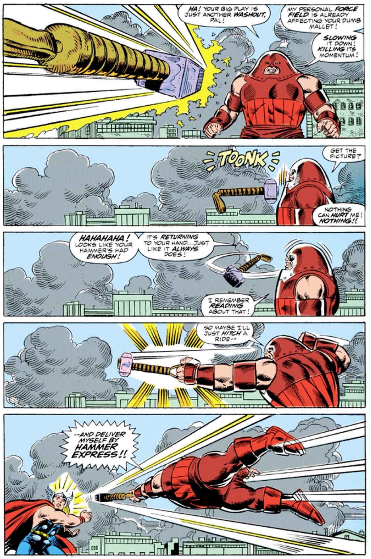 el villano de los x-men que consiguió frenar el martillo de thor