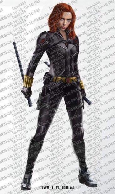 arte promocional de black widow