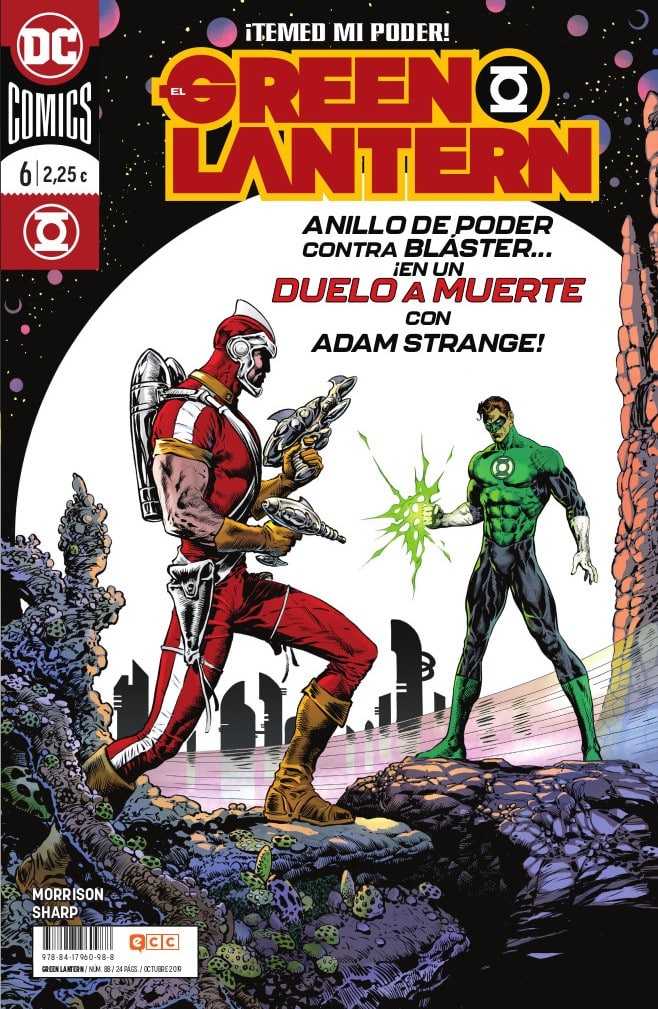 el green lantern n 6. hal jordan vs adam strange
