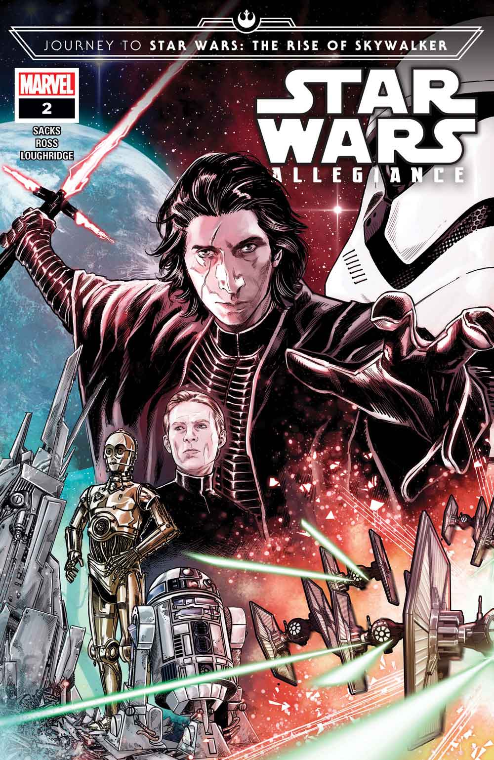 Star Wars confirma que Kylo Ren finalmente ha superado a Darth Vader journey to star wars: the rise of skywalker - allegiance # 2 confirma que kylo ren finalmente ha superado a darth vader