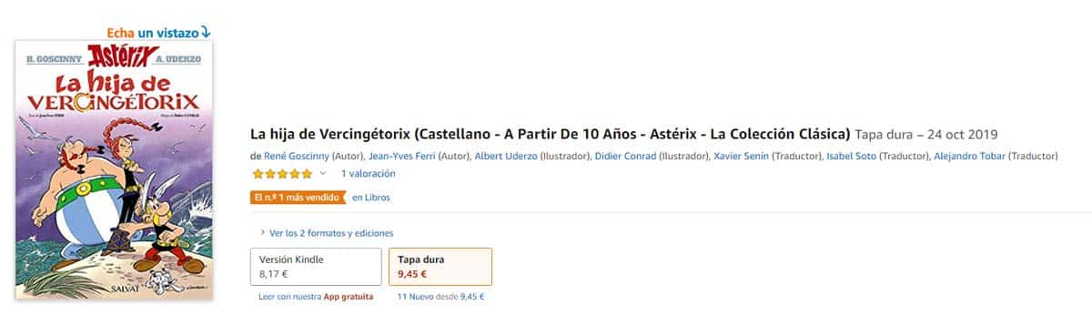 La hija de Vercingétorix