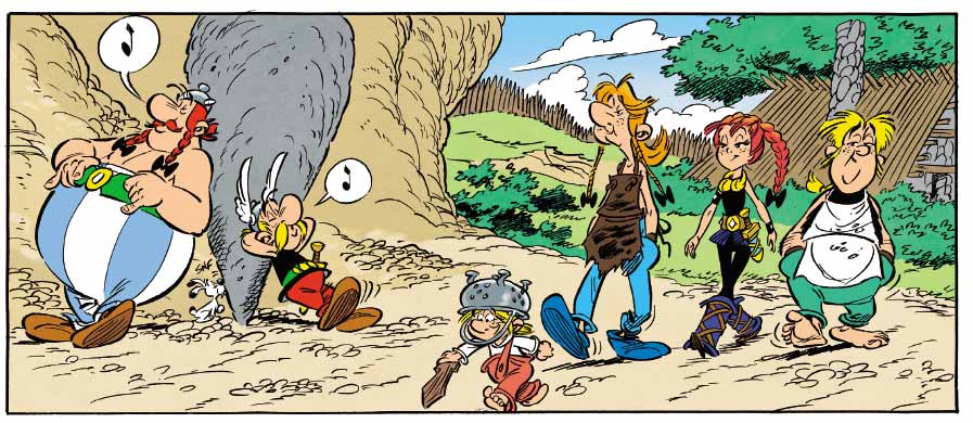 Astérix: ¿Quién es la hija de Vercingétorix?