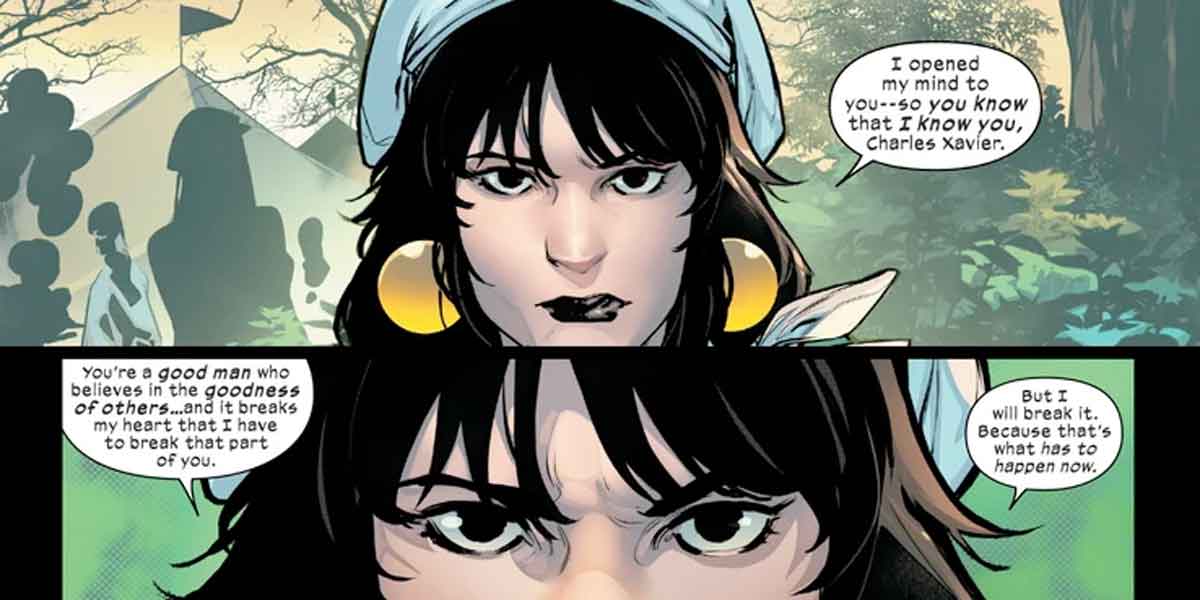 marvel confirma que el profeso x ha sido corrompido por otro mutante