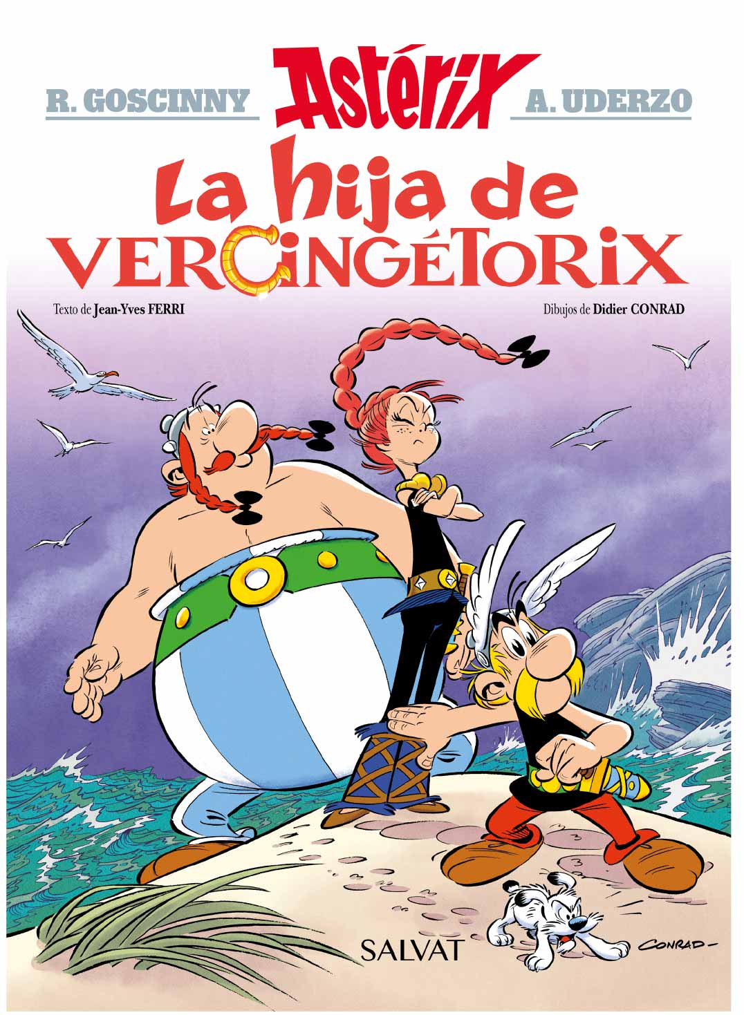Portada de Astérix: La hija de Vercingétorix