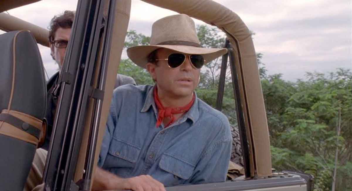 sam neill en parque jurásico