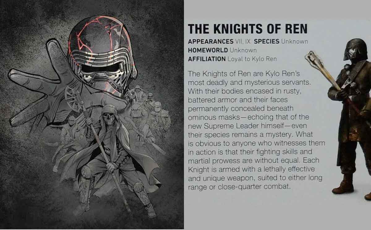 star wars 9 no contará mucha información sobre los caballeros de ren